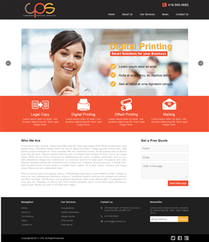 Web-Design von Mind Capture Studio für dieses Projekt | Design: #1590760