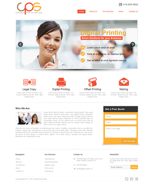 Web Design by Mind Capture Studio for this project | Design: #1613488