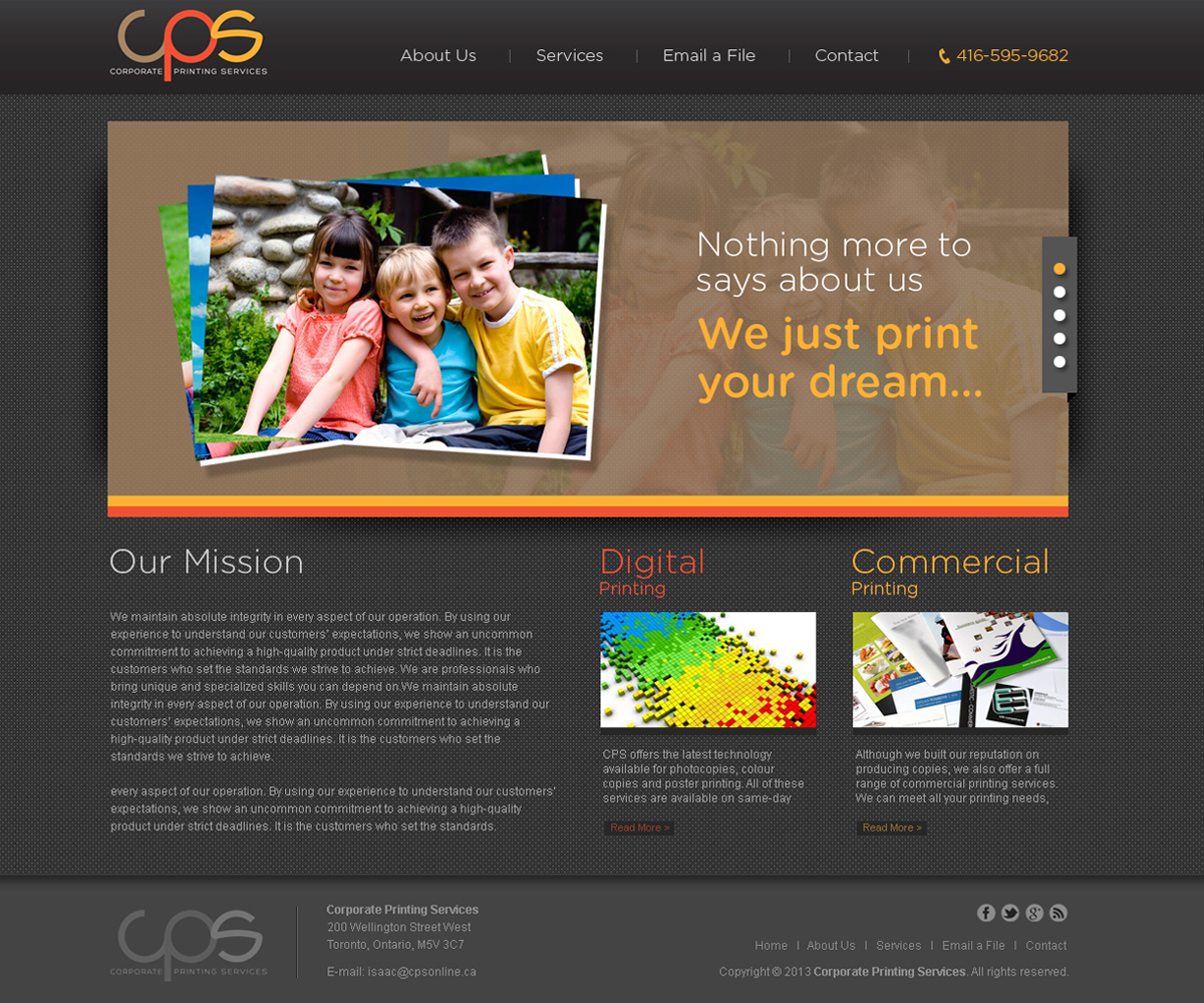 Web Design by Wings on web for this project | Design #1604753