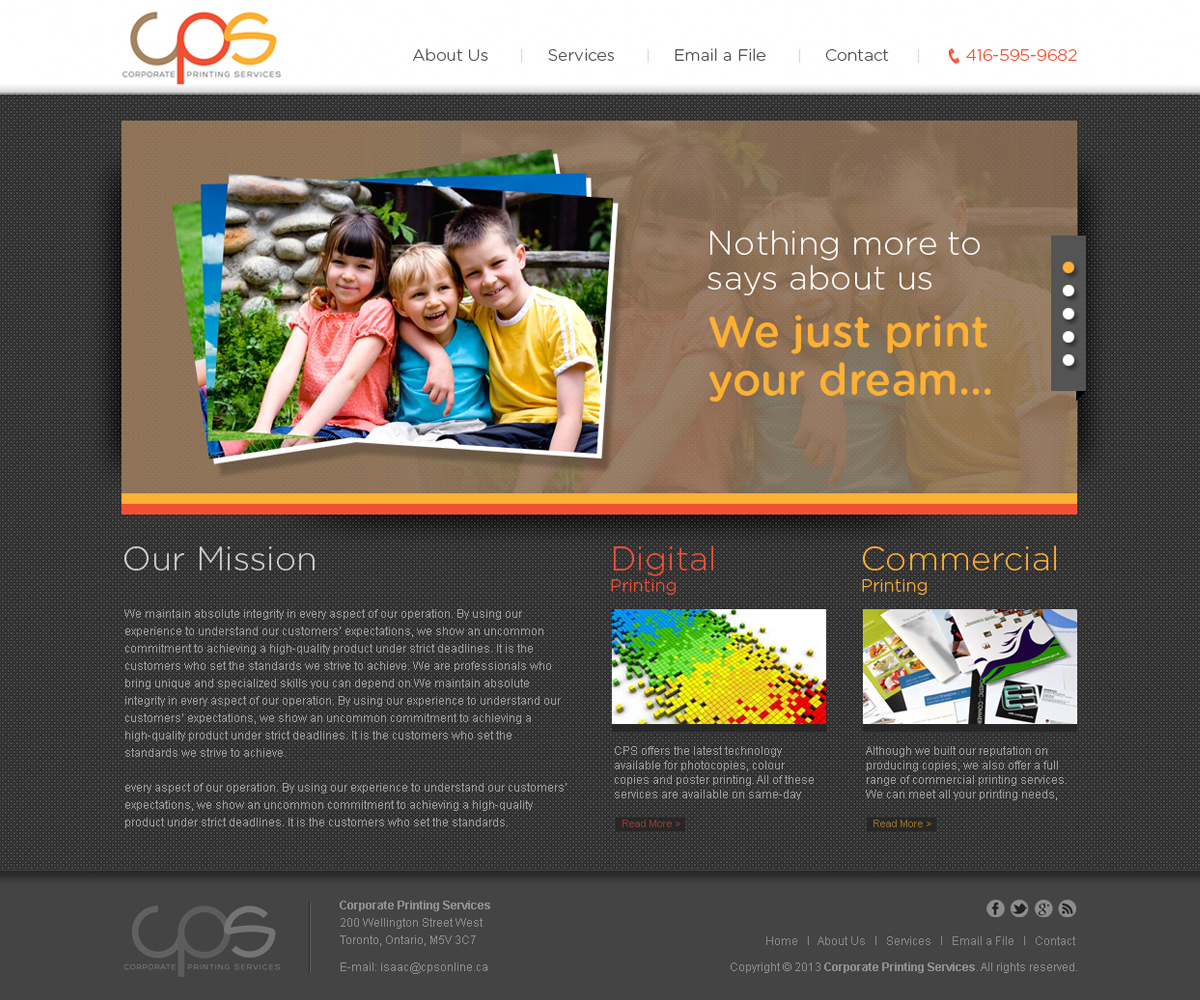 Web Design by Wings on web for this project | Design #1604754