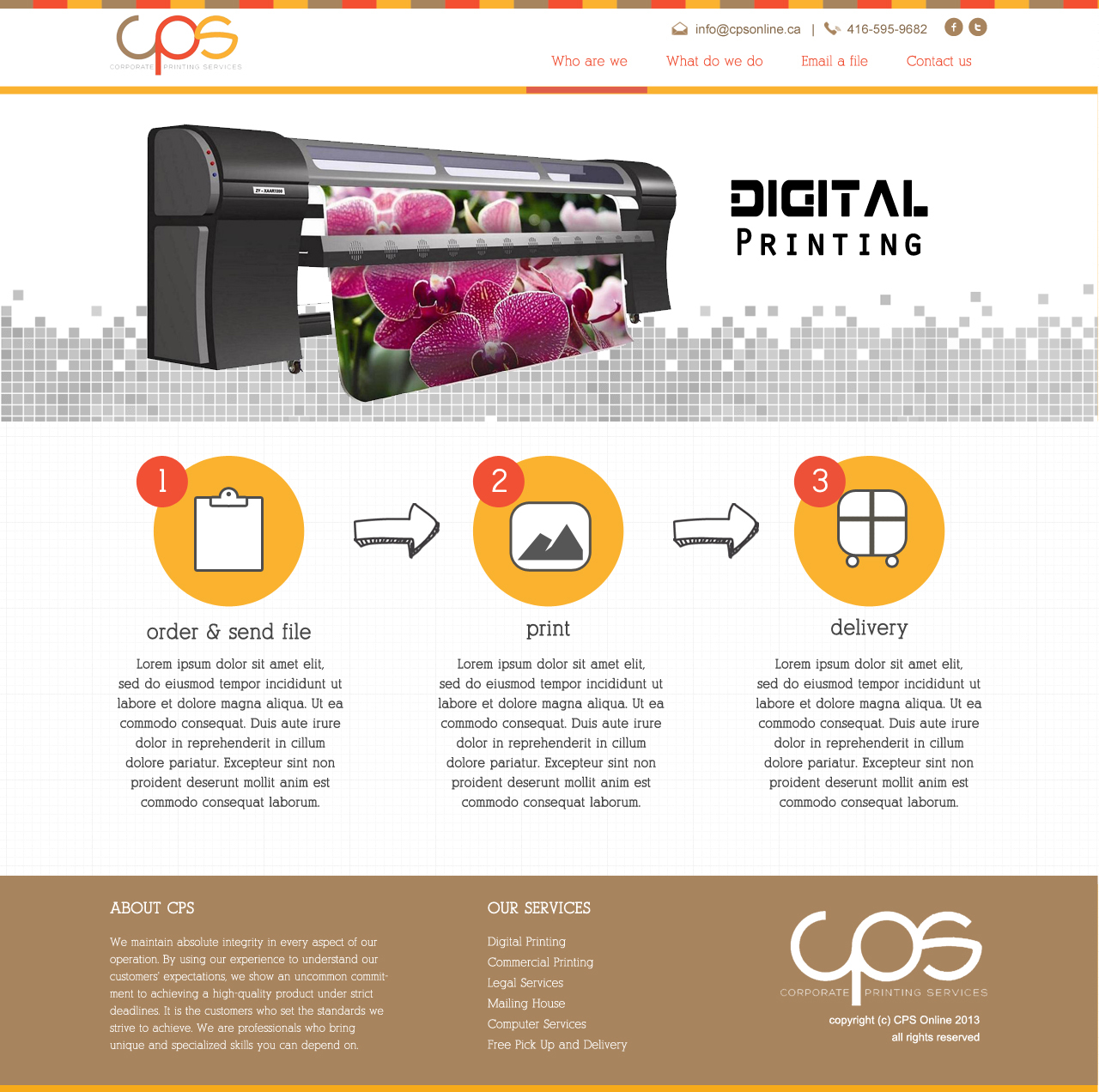 Web Design by Lauren for this project | Design #1601596