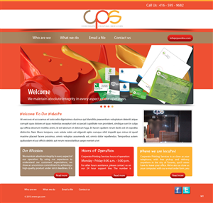 Web Design by pb for this project | Design: #1591361