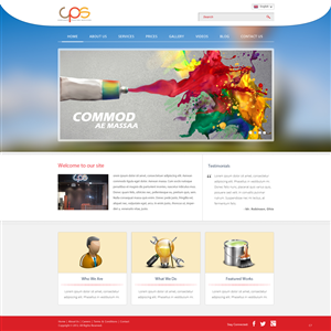 Web Design by pb for this project | Design: #1591365
