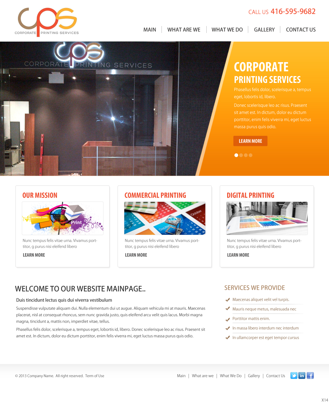 Web Design by pb for this project | Design: #1591369