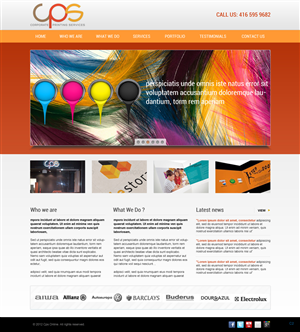 Web Design by pb for this project | Design: #1596199