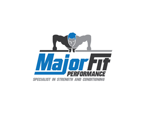 MajorFit Performance - specialists in strength and conditioning | Logo Design by renderman