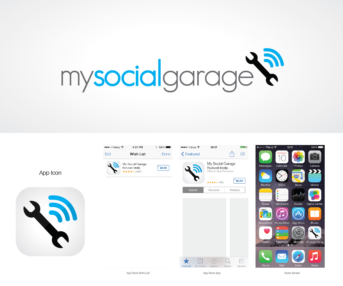 Logo Design by cherylho for Rockwell Media | Design #5501466