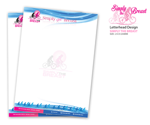 Fundraising team needing letterhead for sponsorship and donations | Letterhead Design by MicroZ