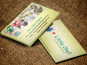 Pastry Wonderland business card design | Business Card Design by Sandaruwan