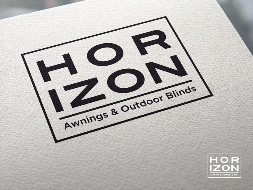 Logo Design by Atvento Graphics for Ozrite - Awnings & Outdoor Blinds | Design #5435196