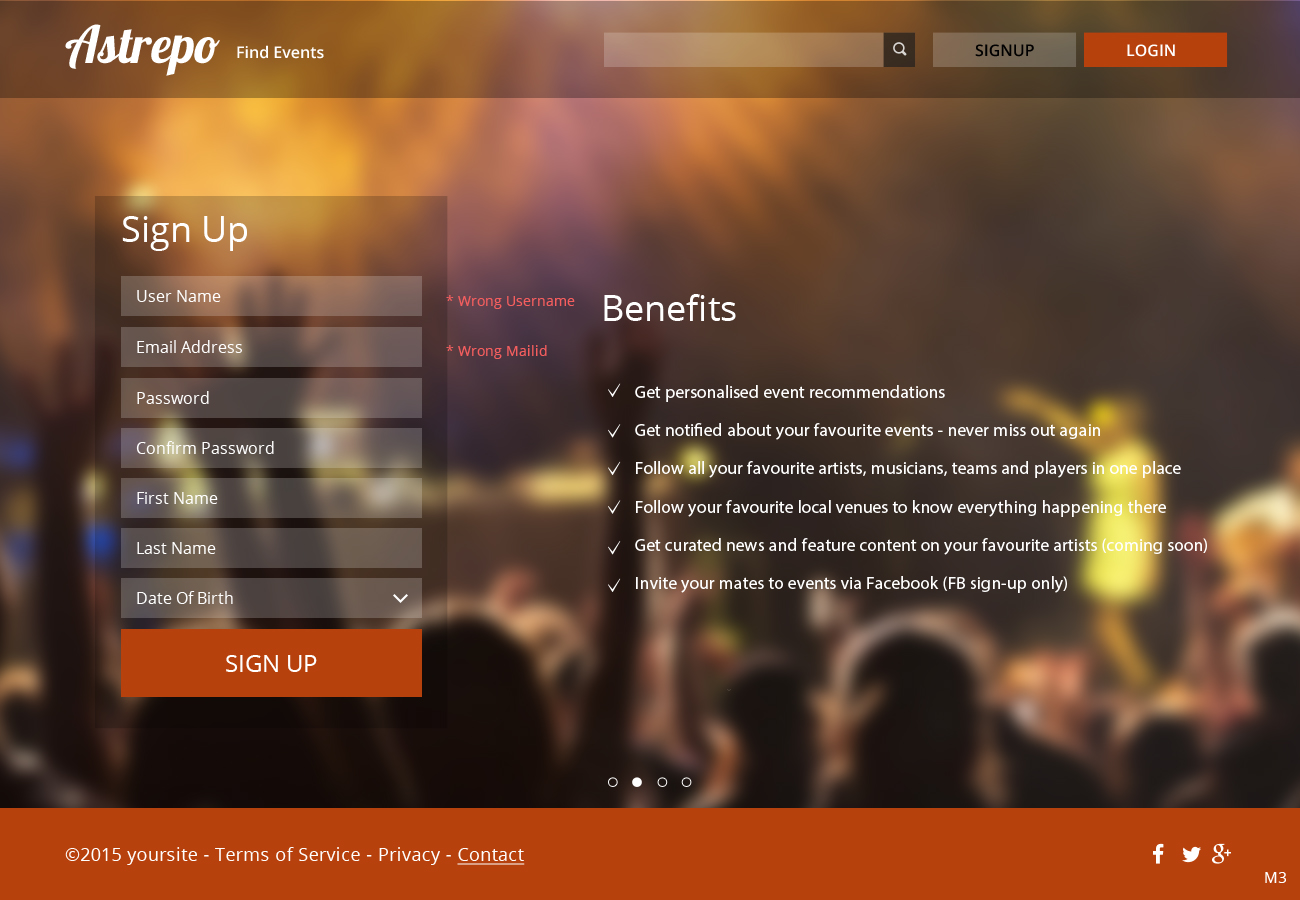 Web Design par pb pour Astrepo | Design #5442940