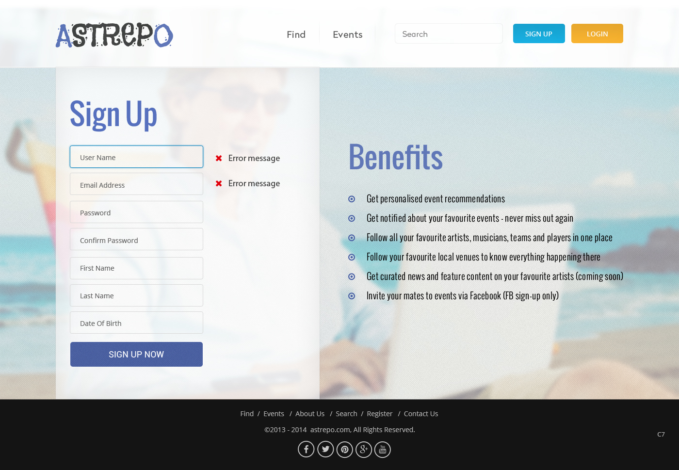 Web Design by pb for Astrepo | Design #5442946