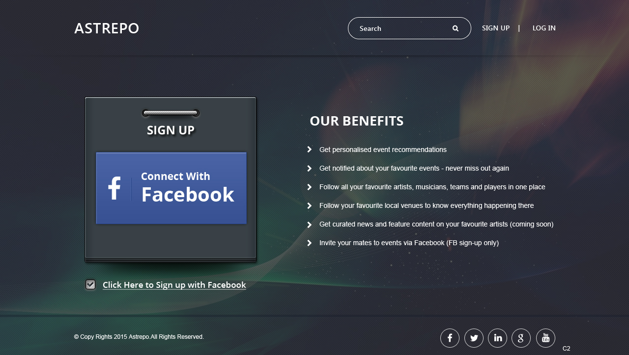 Web Design par pb pour Astrepo | Design #5442954