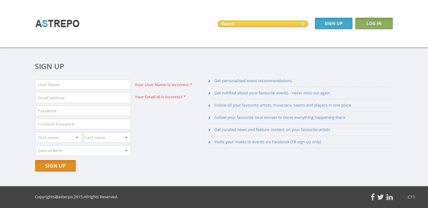 Web Design by pb for Astrepo | Design #5442976