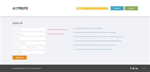 Web Design par pb pour Astrepo | Design : #5442976