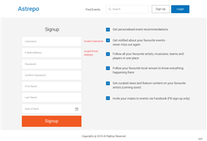Web Design par pb pour Astrepo | Design : #5442981