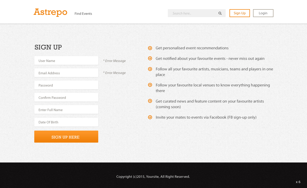 Web Design par pb pour Astrepo | Design #5442982