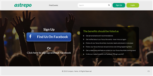 Web Design par pb pour Astrepo | Design : #5449572