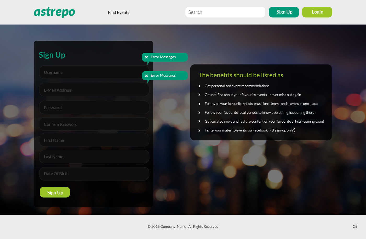 Web Design by pb for Astrepo | Design #5449574