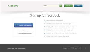 Web Design par pb pour Astrepo | Design : #5449592