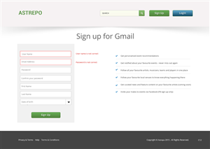 Web Design par pb pour Astrepo | Design : #5449593
