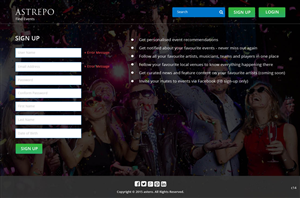 Web Design by pb for Astrepo | Design: #5449606