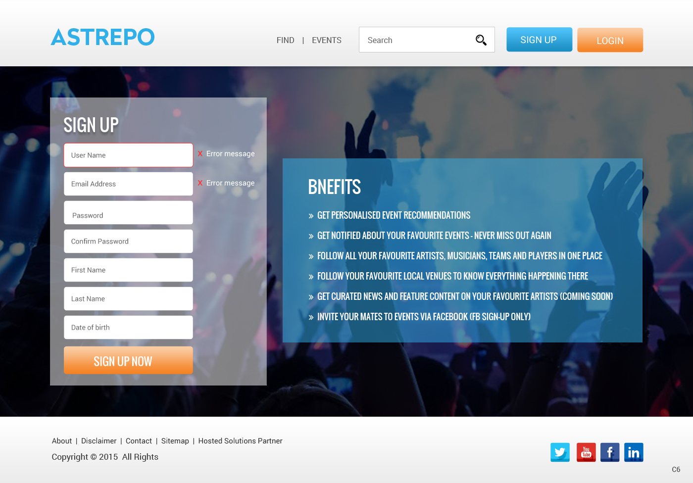 Web Design by pb for Astrepo | Design #5449609