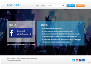 Web Design by pb for Astrepo | Design: #5449610