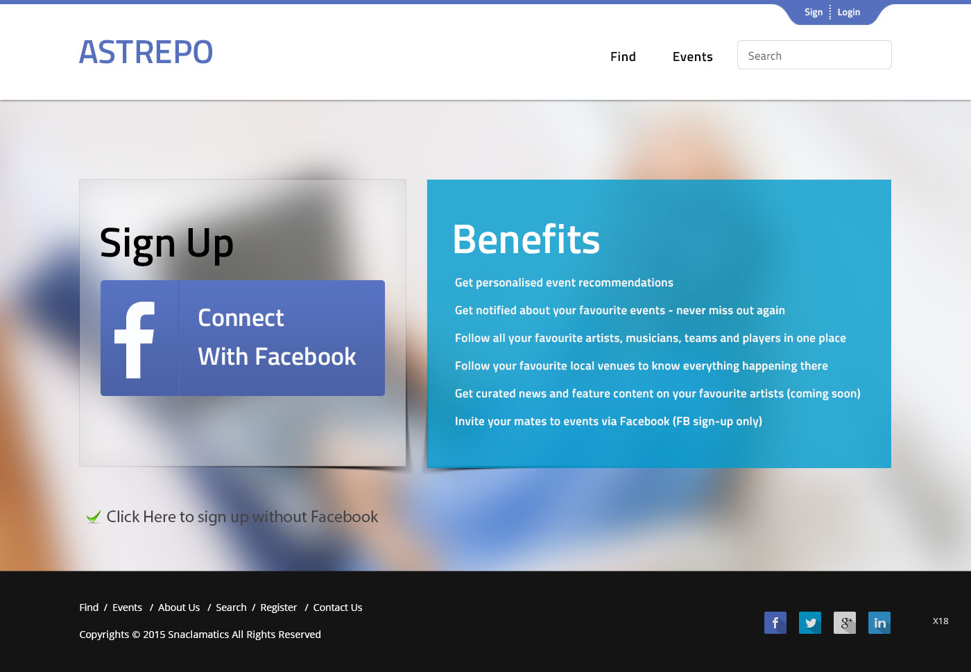 Web Design par pb pour Astrepo | Design #5456719