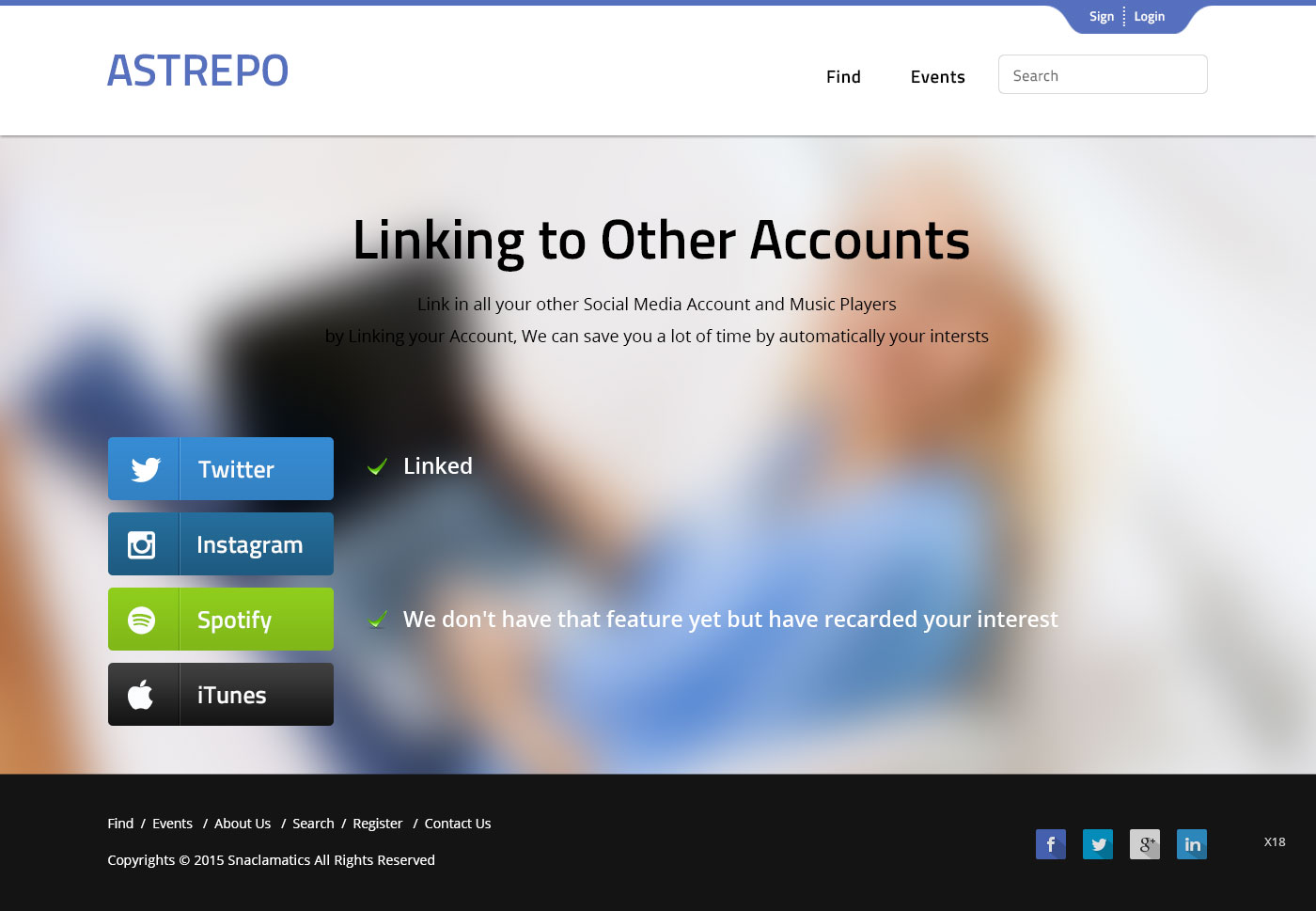 Web Design par pb pour Astrepo | Design #5456722