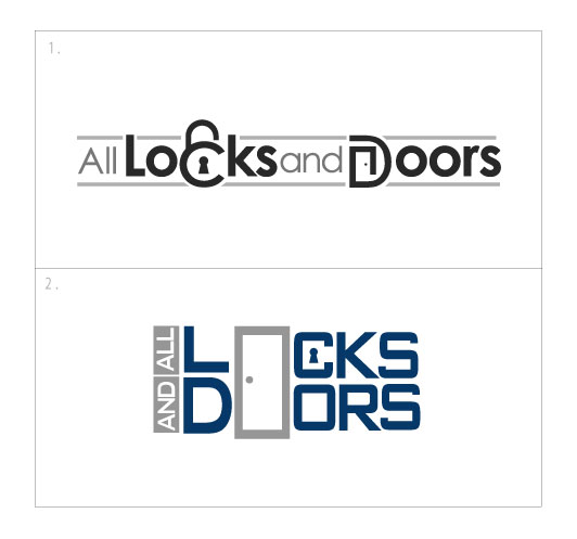 Logo Design by Logicspider for All Locks and Doors | Design #5426060