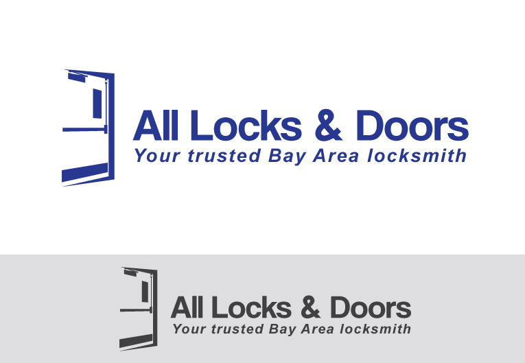 Logo Design by dunjki for All Locks and Doors | Design #5433011