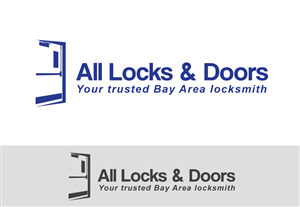 Logo Design by dunjki for All Locks and Doors | Design: #5433011