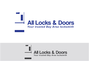 Logo Design by dunjki for All Locks and Doors | Design: #5433016