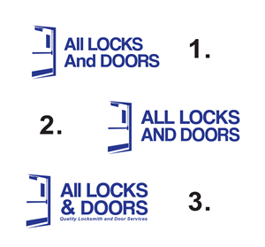 Logo Design by dunjki for All Locks and Doors | Design: #5438457