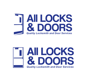 Logo Design by dunjki for All Locks and Doors | Design #5438496
