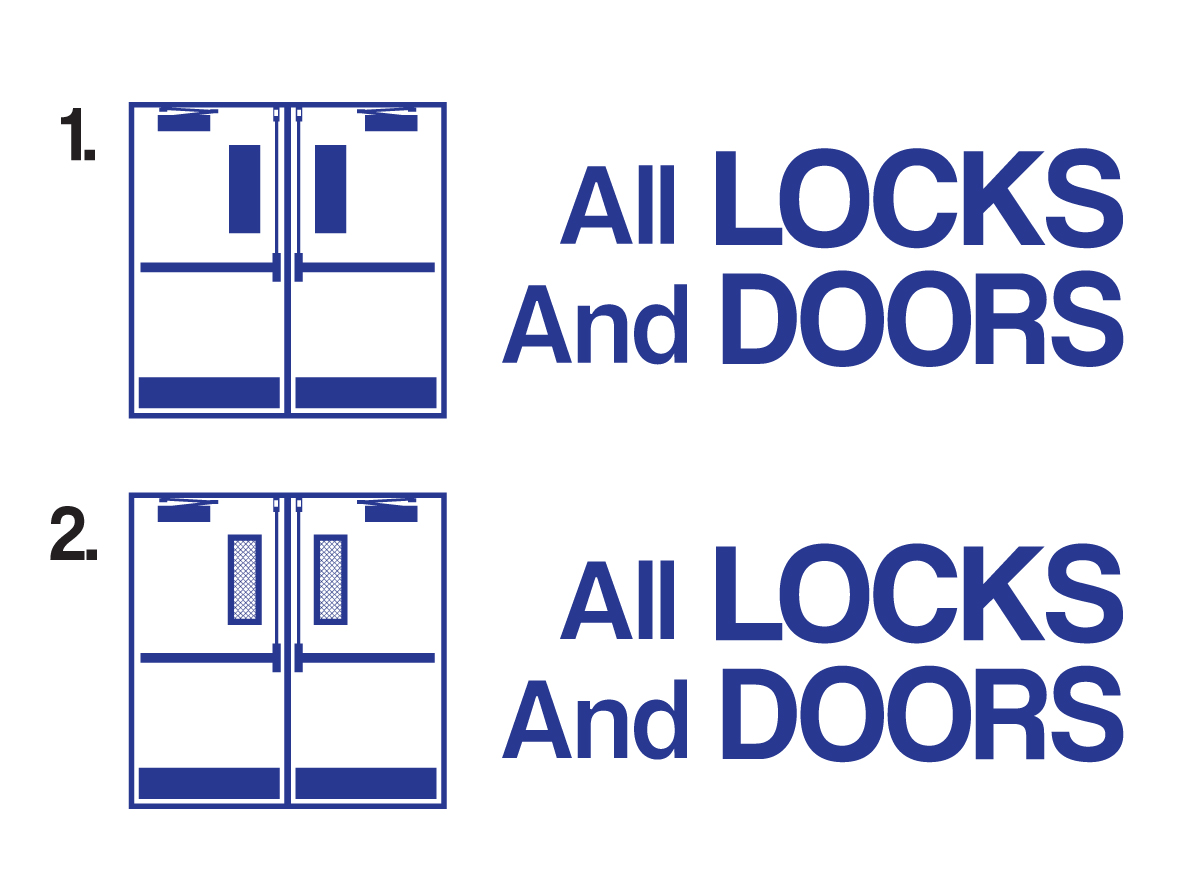 Logo Design by dunjki for All Locks and Doors | Design #5444195