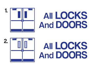 Logo Design by dunjki for All Locks and Doors | Design: #5444195
