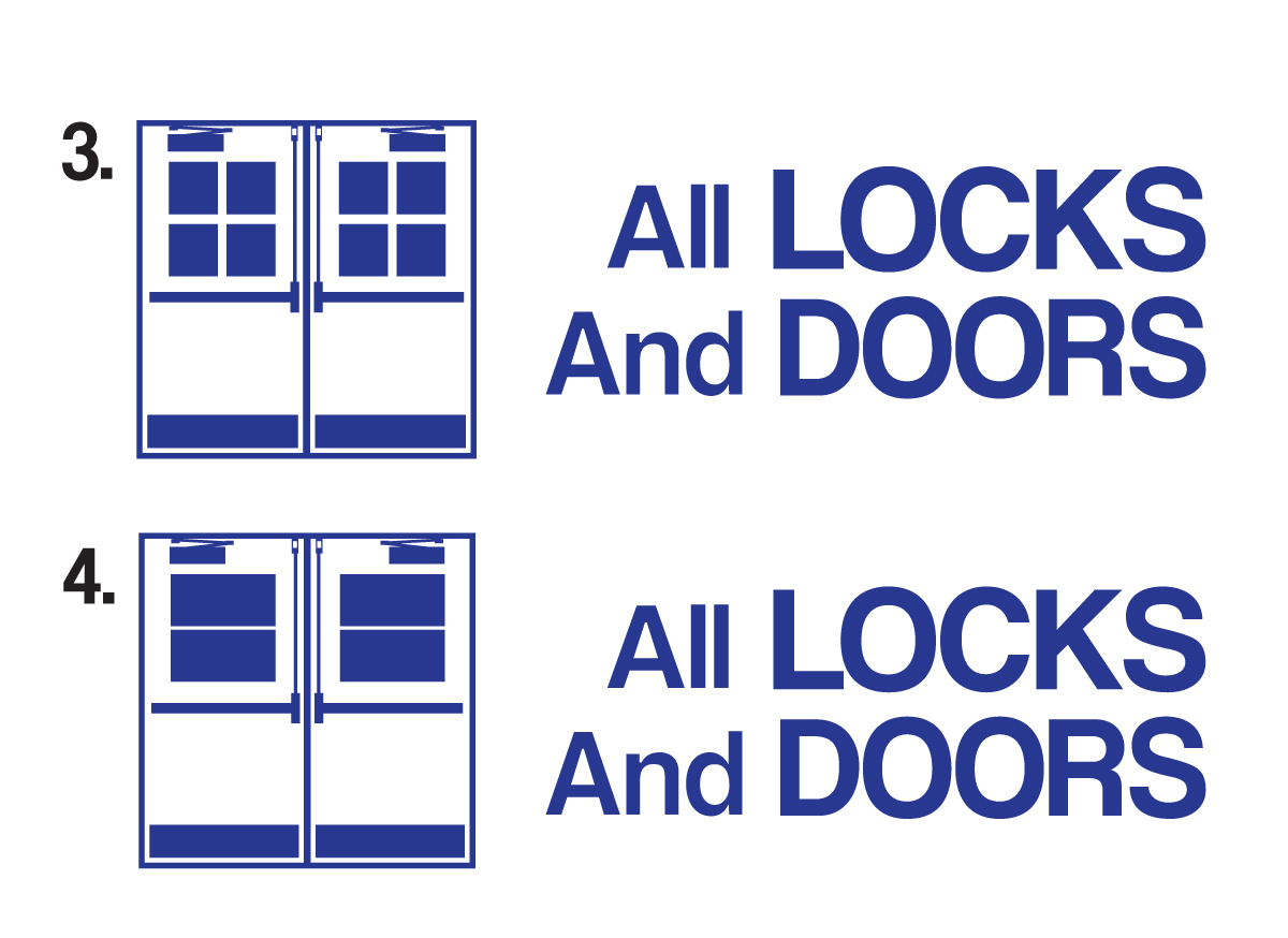 Logo Design by dunjki for All Locks and Doors | Design #5444199