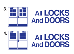 Logo Design by dunjki for All Locks and Doors | Design: #5444199