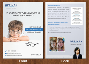 Ortho-K Flyer (A4 size, 2 pages) | Flyer-Design von sun_design