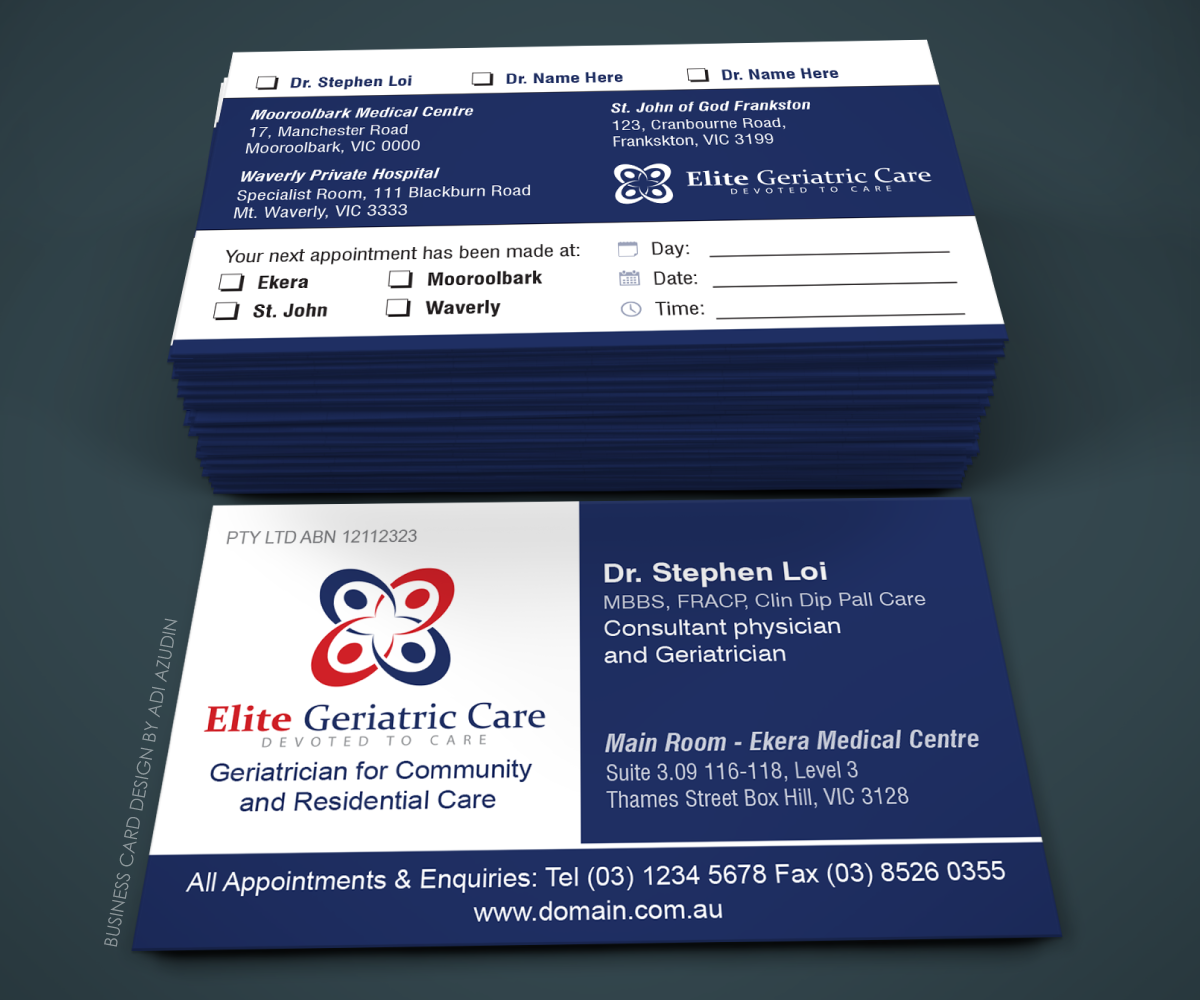 Business Card Design by adiazudin for this project | Design #5442914