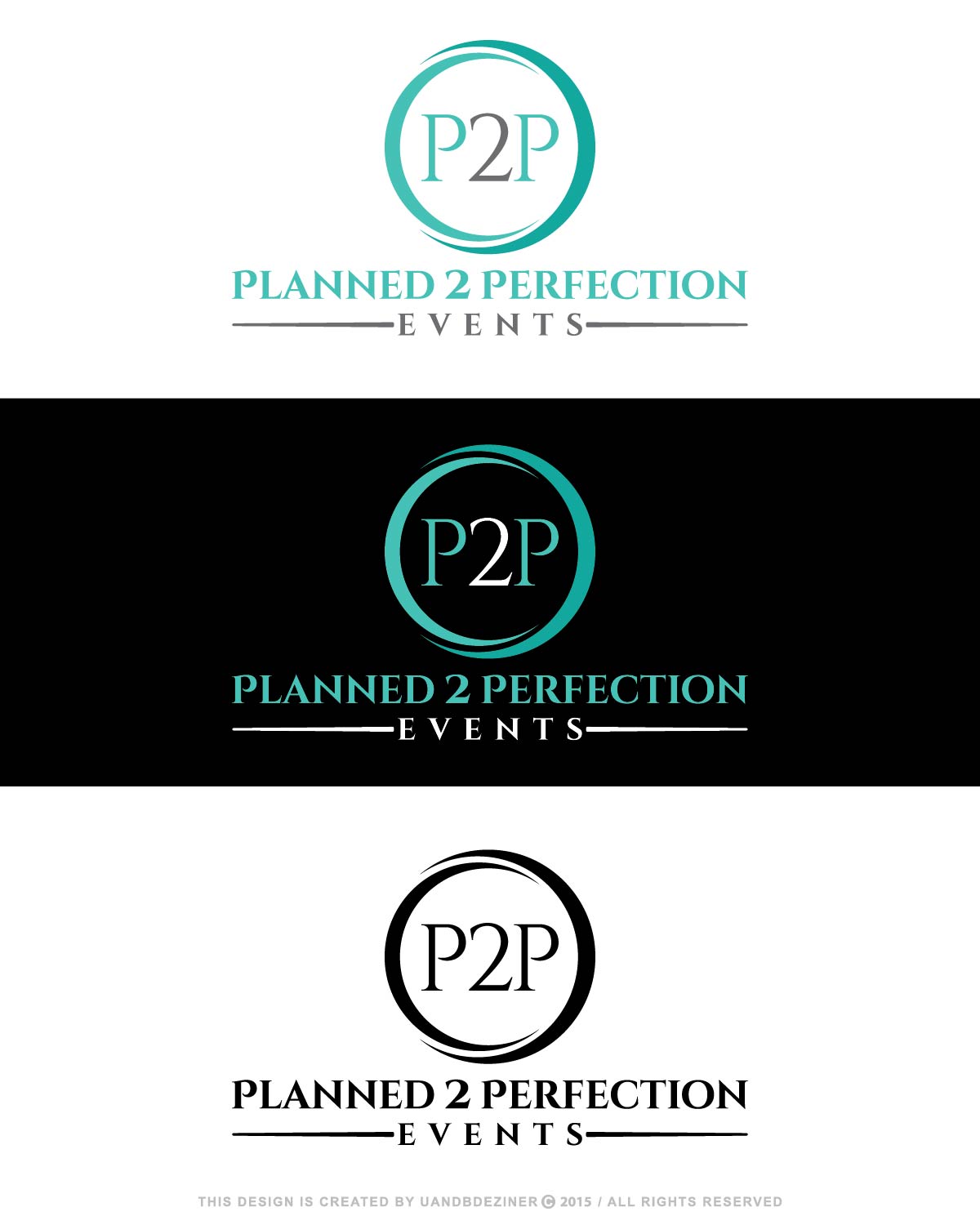 playful, bold, catering logo design for hot pink pot... Bold, Playful, Catering Logo Design for P2P Planned 2 Perfection Events ...