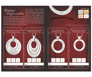 Diseño de Brochure por Cut and Glue para Homage Jewellery Pty Ltd | Diseño: #5600480