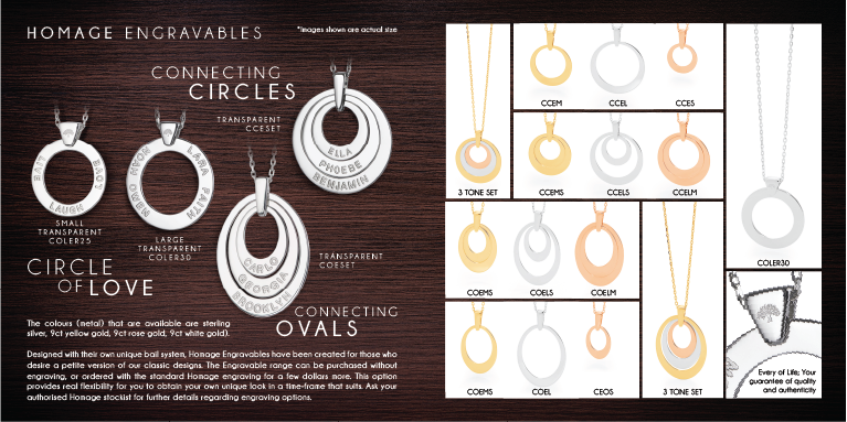 Diseño de Brochure por Diseno Advertising Pte Ltd para Homage Jewellery Pty Ltd | Diseño #5660943