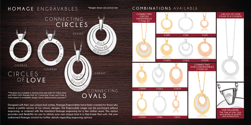 Diseño de Brochure por Diseno Advertising Pte Ltd para Homage Jewellery Pty Ltd | Diseño #5695369