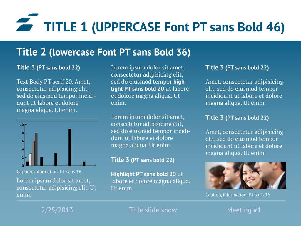 PowerPoint Design by CoolDesign for Blue Note Consulting Group | Design #1509310