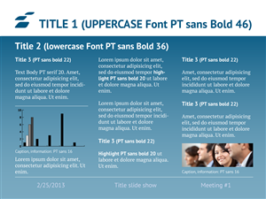 PowerPoint Design by CoolDesign for Blue Note Consulting Group | Design: #1509310