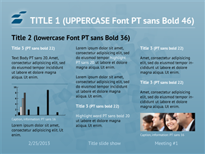 PowerPoint Design by CoolDesign for Blue Note Consulting Group | Design: #1509321