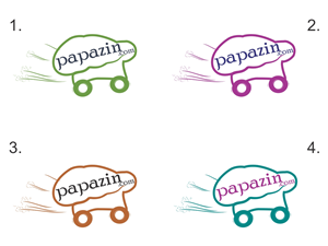 Papazin.com or papazin.com | Logo Design by Eseefo